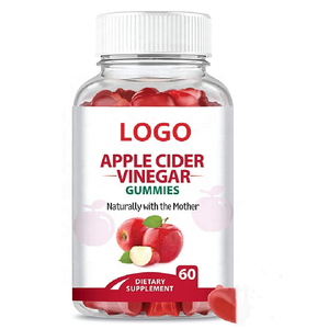Etiqueta privada Vegano Orgánico ACV Gummy Protrotics <span class=keywords><strong>Vinagre</strong></span> <span class=keywords><strong>de</strong></span> sidra <span class=keywords><strong>de</strong></span> <span class=keywords><strong>manzana</strong></span> con la madre para una digestión saludable Soporte para la pérdida <span class=keywords><strong>de</strong></span> peso - Product Image 1