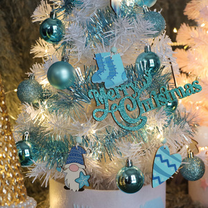 Adorno Navideño, 60 Adornos para Árbol de Navidad, Decoración DIY para Escritorio, Regalo, Decoración Colgante de Madera, Bola Navideña, Decoración para Crear Ambiente - Product Image 3