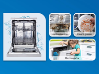 Tablette de lave-vaisselle solide jetable écologique Blue Layer Deep Clean
