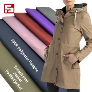 Venta caliente poliester pongee tela pongee forro tela utilizada para gabardina, chaqueta, chaqueta acolchada - Product Image 6