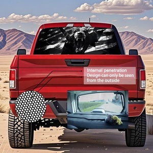 <span class=keywords><strong>Autocollant</strong></span> universel de vitre arrière de camion <span class=keywords><strong>pare</strong></span>-<span class=keywords><strong>soleil</strong></span> de carrosserie de voiture en vinyle <span class=keywords><strong>autocollant</strong></span> de bannière de <span class=keywords><strong>pare</strong></span>-<span class=keywords><strong>brise</strong></span> arrière pour voitures - Product Image 5