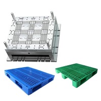 Bandeja de moldeo por inyección de plástico resistente personalizada con expulsión automática, 1 cavidad, para moldes de paletas de productos domésticos