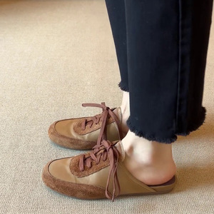 Zapatos para Caminar de Mujer, Estilo 2026, Elegantes y Ligeros, con Cordones, Multicolores, Punta Descubierta, Estilo Casual y Deportivo - Product Image 3