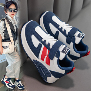 <span class=keywords><strong>Zapatillas</strong></span> Deportivas para Niños, Primavera 2026, <span class=keywords><strong>Impermeables</strong></span>, Antideslizantes, Duraderas, con Cierre de Velcro, Suela de Goma Suave, para Primaria - Product Image 5