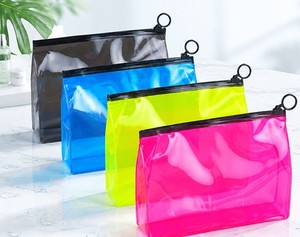 Bolsa de Maquillaje Extra Grande, Premium, Personalizada, Colorida, de PVC con Cierre, Duradera, Ligera, Impermeable, Portátil y Elegante para Viajes - Product Image 1