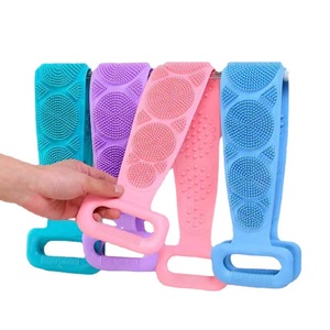 Éponge de Bain à Forme de Dessin Animé, Gommage de Douche Doux avec Cordon de Suspension - Product Image 1