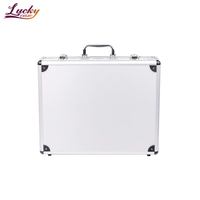 Boîte à outils rigide de haute qualité en aluminium, avec mousse personnalisée à l'intérieur, pour équipement électronique, vente en gros par Silver Factory