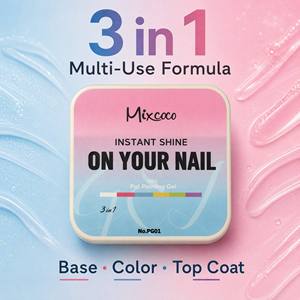 <span class=keywords><strong>Gel</strong></span> 3 en 1 Multifuncional Pat Pat, Crema Sólida Sin Limpieza, Rubor para Uñas, Pintura Degradada, Polvo para Estampado, Suministros para Uñas - Product Image 4
