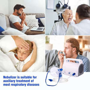 मास्क के साथ पोर्टेबल इलेक्ट्रिक नेब्युलाइज़र मशीन के साथ पोर्टेबल इलेक्ट्रिक नेब्युलाइज़र मशीन - Product Image 1