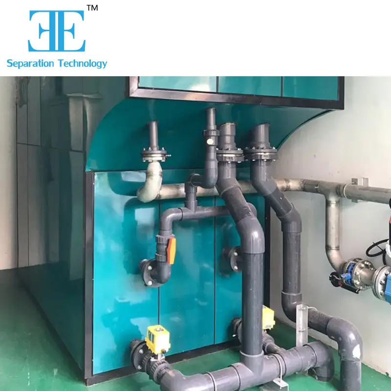 Electrical coagulation system electrocoagulation wastewater treatment machine