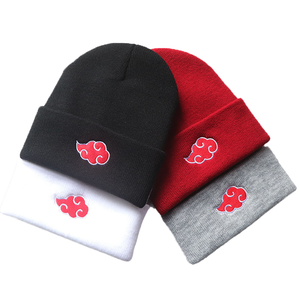 14 styles de bonnets décontractés unisexes avec logo Akatsukied, broderie 3D, tissu commun 100% acrylique, image, chapeau d'hiver pour hommes et femmes - Product Image 4