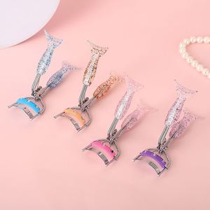 Glitter Mermaid Eyelash <b>Clip</b> Curling Comb with Stainless Steel Lasting Stereotype Curling Tool for Novice Beauty Makeup - Product Image 1