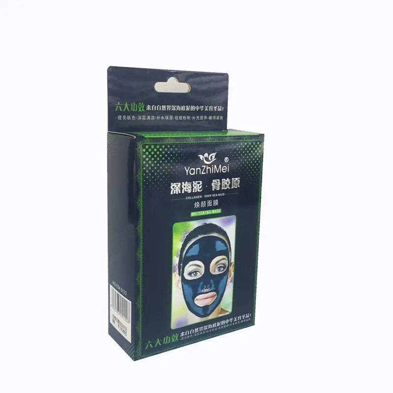 Masque Facial au collagène frais et éclaircissant, boue de haute qualité, soin de la peau, nettoyage en profondeur, hydratant