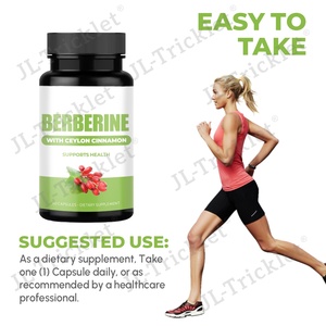 Suplementos de Berberina de Marca Privada OEM, Berberina <span class=keywords><strong>Hcl</strong></span> 98%, Cápsulas de Berberina - Product Image 4