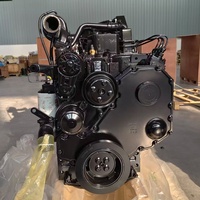 Moteur diesel Cummins 4BTA - Moteur turbocompressé 4 cylindres pour machines de construction/marines avec certificats