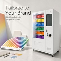 Distributeur automatique de boissons à grande vitesse, kiosque à boissons froides à distribution rapide pour zones à fort trafic