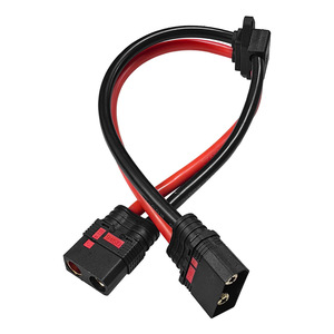 Cable Conector de Alta Corriente QS8 Hembra a Macho 110A 7AWG 130mm 200mm Codo Enchufe IEC Arnés de Cableado Personalizado para Modelo RC - Product Image 4