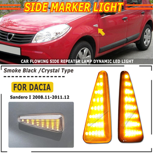 Clignotant LED Dynamique pour Dacia Logan Sandero I <span class=keywords><strong>Renault</strong></span> Stepway Thalia 2008-2011, Nouvel État, 2 Pièces - Product Image 4