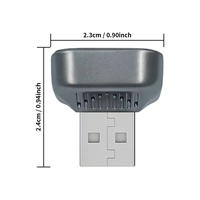 Le plus petit dongle sans fil CarPlay pour Apple CarPlay et Android Auto, adaptateur Bluetooth universel