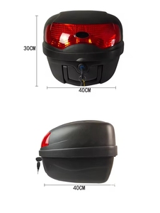 Baúl Trasero Portátil <span class=keywords><strong>para</strong></span> Motocicleta, Caja <span class=keywords><strong>de</strong></span> Almacenamiento <span class=keywords><strong>para</strong></span> Equipaje, Cajas Traseras <span class=keywords><strong>para</strong></span> Motocicleta - Product Image 4