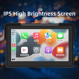 Pantalla IPS portátil de 7 pulgadas para motocicleta con CarPlay/<span class=keywords><strong>Android</strong></span> Auto inalámbrico, BT, IP67 a prueba de agua, fácil liberación rápida, ODM/OEM - Product Image 6