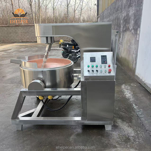 Réacteur industriel en cuivre pour le sucre avec agitation automatique | Pour un sirop, un fondant et une pâte <span class=keywords><strong>de</strong></span> fruits cohérents et <span class=keywords><strong>de</strong></span> haute qualité - Élimine la sensation <span class=keywords><strong>de</strong></span> brûlure - Product Image 4