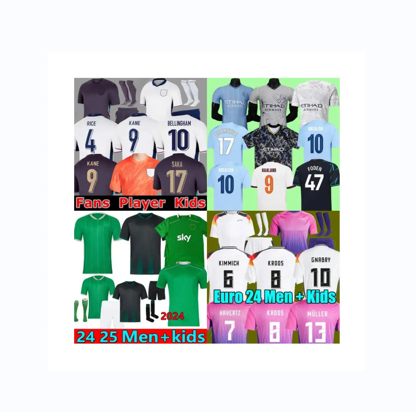 2024 camisetas de futbol mô hình mới bán buôn đồng phục Bóng Đá Đội tuyển quốc gia áo bóng đá với chất lượng tốt nhất