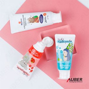 Bán buôn rỗng lật Top <span class=keywords><strong>cap</strong></span> 80g 100g 150g mềm nhựa nhiều lớp ống ABL pbl bao bì nhôm kem đánh răng bóp kem Ống - Product Image 3