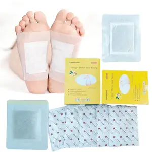 High Quality Disposable Portable Herbal Detox Chemical Heating Feet Patch Adhesive Foot Warmers Pads