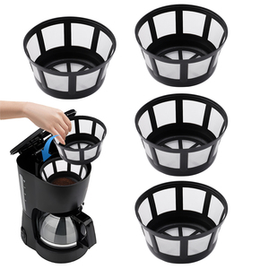 <span class=keywords><strong>Filtre</strong></span> à café réutilisable 8-12 tasses, panier filtrant à mailles fines, <span class=keywords><strong>filtre</strong></span> de remplacement <span class=keywords><strong>permanent</strong></span> pour cafetière, sans BPA, qualité alimentaire - Product Image 3