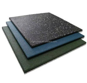 Caoutchouc en chef-prix d'usine carreaux de sol en caoutchouc de gymnastique d'haltérophilie élastique tapis de sol en caoutchouc de gymnastique coloré avec des <span class=keywords><strong>granules</strong></span> d'<span class=keywords><strong>EPDM</strong></span>