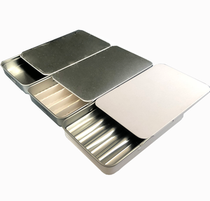 Packaging CR Tin Box Sliding Tin For packaging Child Resistant Tin Box