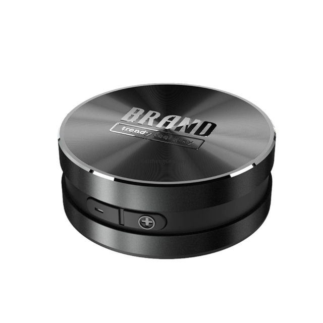 New Black Technology Bone Conduction BT Speakers Metal Stereo Mini TWS Wireless Speaker with Sucker for Long Battery Life