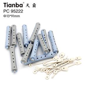 2023 Top Magic Hook and Loop Hair Roller a la venta Vendedor superior Plástico 12 UNIDS/BOLSA 36*63mm Elipse 10 días Logotipo del cliente - Product Image 2