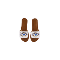 Sandales artisanales respirantes à perles, semelle extérieure en cuir, doublure en cuir véritable, bout ouvert, intérieur/extérieur, mode, personnalisables, flexibles