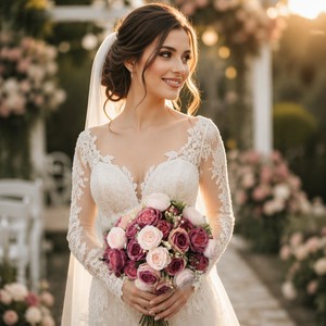 Bouquet de pivoines artificielles rose poussière en soie pour <span class=keywords><strong>d</strong></span>écoration de mariage, centre de table, fausses fleurs vintage en gros - Product Image 3