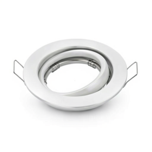 Anello in Acciaio Bianco Dicroico da 4 Pollici per Illuminazione a Incasso - Product Image 2