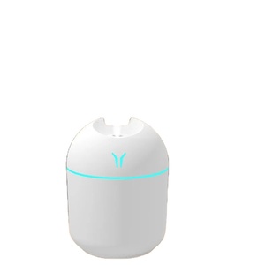 Humidificateur ultrasonique portable de 250 ml, mini, alimenté par USB-A, aromathérapie, lumière LED nocturne, couleur changeante, brume fraîche pour voiture, 1 an OEM - Product Image 1
