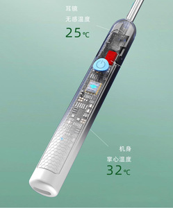 Nettoyeur d'oreille sans fil sûr pour enfants adultes-Endoscope en silicone Earpick avec outil de camérotoscope HD - Product Image 5