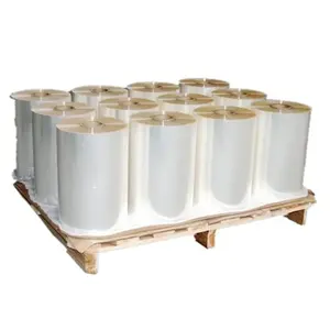 China Bopp matte weiße perlierte 20/48/75 Um-Folien-Jumbo-Rolle für Verpackungsmaterial