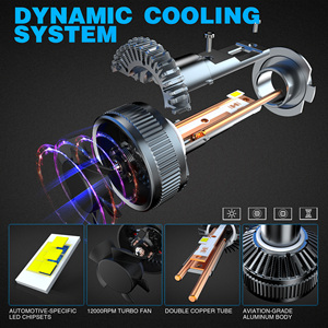 Siêu sáng 180 Wát 20000LM Canbus 12V 24V H4 H7 <span class=keywords><strong>H11</strong></span> Led Đèn Pha Bóng đèn HB3 9005 HB4 9006 Luces ô tô led H7 - Product Image 5