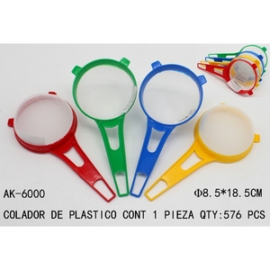 กระชอนพลาสติกกระชอนครัวที่ทนทานคละสี - Product Image 1