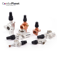 Connexion de vanne Rotalock de réfrigération pour compresseur et système de réfrigération