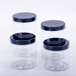 Trung Quốc Nhà sản xuất nhựa Jar với nắp nhựa Slime lưu trữ lọ container với kín rò rỉ bằng chứng Đen - Product Image 3