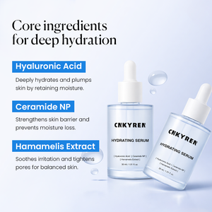 Suero facial <span class=keywords><strong>de</strong></span> ácido hialurónico orgánico, cuidado <span class=keywords><strong>de</strong></span> la piel antienvejecimiento para hidratación profunda, línea fina, aumento <span class=keywords><strong>de</strong></span> volumen, hidratación <span class=keywords><strong>de</strong></span> la piel, blanqueamiento - Product Image 2