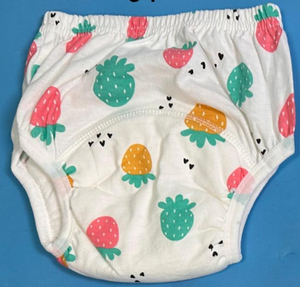 Pantalones de entrenamiento reutilizables de algodón de muselina absorbente lavable para bebés, ropa interior impermeable para pañales, pantalones de aprendizaje para niños pequeños - Product Image 6