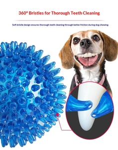 Pelota de Juguete para Perros con Sonido, Pelota de Ejercicio Activada por Sonido TPR para Perros Grandes, Resistente a Mordidas, Elástica y Duradera - Product Image 3