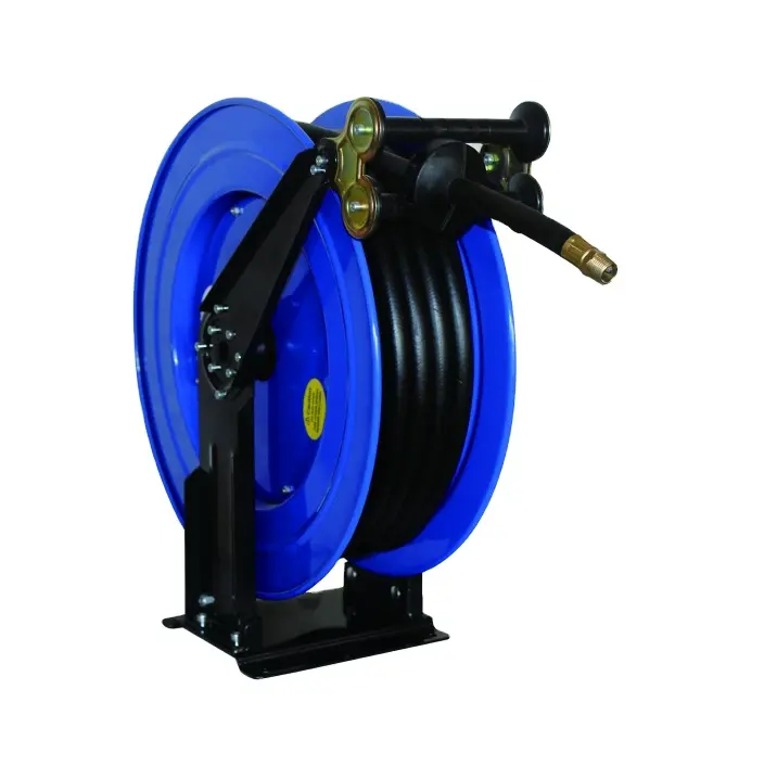 High Pressure Hose Reel AE07B-50 for Air/oil/water 4000 PSI 50ft 3/8'' Capacity Pressure washer hose reel