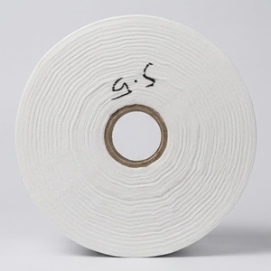 Hydrophilic White 180mm Roll with Release Paper Top and Bottom Layer Soft Absorbent Fabric Roll for Hygiene - Product Image 2