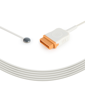 Sensor de temperatura de la piel reutilizable Carescape B650 Compatible con la sonda de temperatura <span class=keywords><strong>GE</strong></span> <span class=keywords><strong>Marquette</strong></span> Dash 4000 para uso hospitalario - Product Image 4